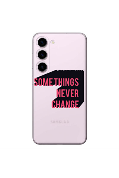 Other Samsung S23 Plus Somethings Never Change Transparent Silicone TPU Θήκη