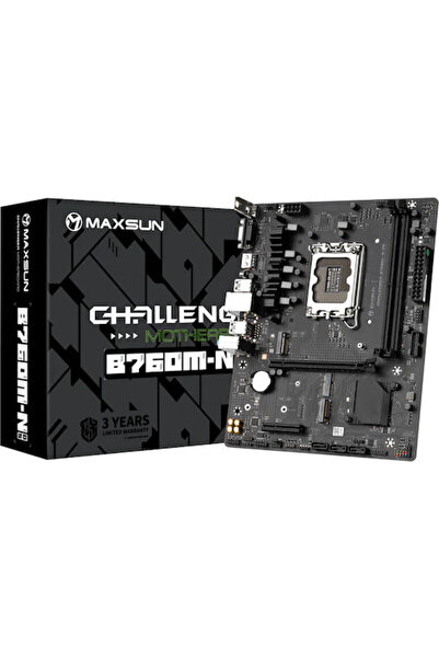 MAXSUN Challenger B760M-N D5 Μητρική πλακέτα Micro ATX με υποδοχή Intel 1700