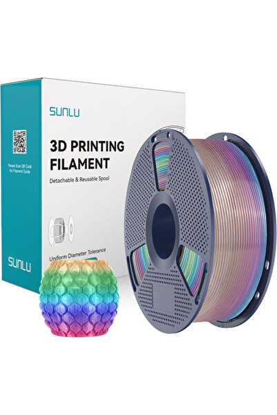 Sunlu Πολύχρωμο Νήμα PLA για 3D Εκτυπωτή