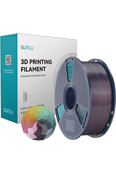 Sunlu Μεταξένιο PLA+ Νήμα Εκτυπωτή 3D Κόκκινο