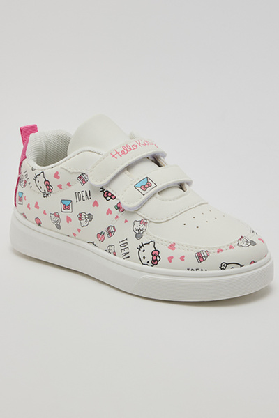 R&B Hello Kitty Printed Velcro Shoes