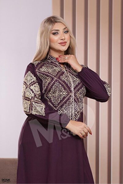 M&O 2 Cotton Embroidery Robe High Quality Elegant Embroidery Robe Suitable fo...