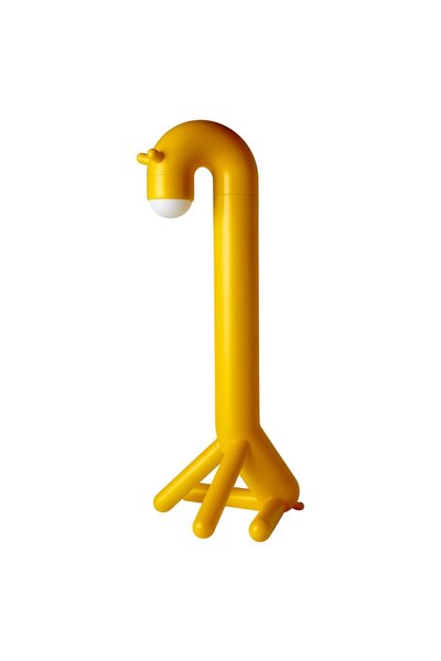 IKEA إضاءة زخرفية LED من GREJSIMOJS، إضاءة أرضية، على شكل زرافة/لون أصفر، تعم...