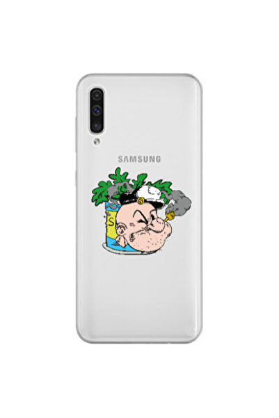 Other Samsung A70 Popeye Transparent Silicone TPU Θήκη