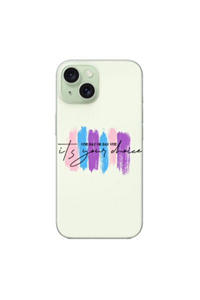 Other Apple iPhone 15 Plus One Day Or Day One Transparent Silicone TPU Θήκη