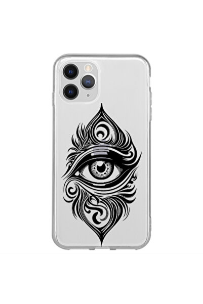 Other Apple iPhone 12 Pro Max Eye patterned drawing Transparent Silicone TPU ...