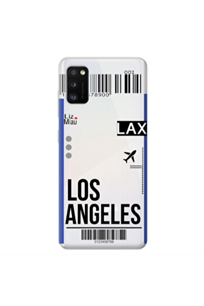 Other Samsung A41 Los angeles Transparent Silicone TPU Θήκη