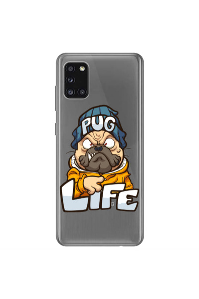 Other Samsung A31 Pug Life 2 Transparent Silicone TPU Θήκη