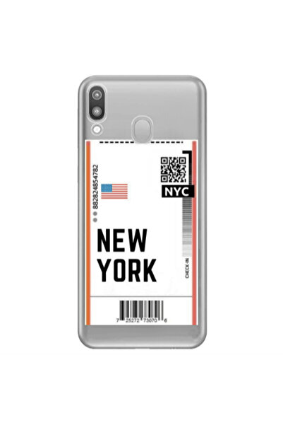 Other Samsung M20 New York NYC Transparent Silicone TPU Θήκη