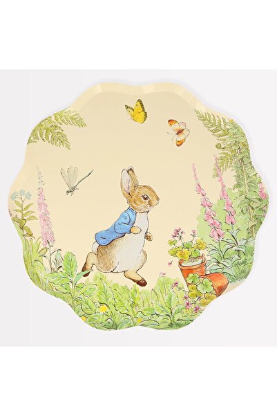Meri Meri Peter Rabbit™ in the Garden Dinner Plates (8 pieces), by Meri Meri,...