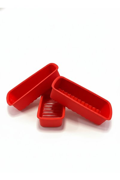 Stork Tekli Mini Baton Kek ve Dubai Çikolatası Kalıbı Silikon – Yapışmaz Baton Kek, Mini Pasta ve Çikolata Kalıbı BPA İçermez