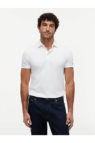 Tommy Hilfiger Men's Wide Spread Collat Polo T-Shirt