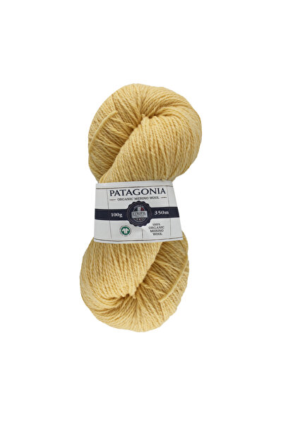 Etrofil Patagonia pređa za pletenje zlatno žuta 100% organska merino vuna 100...