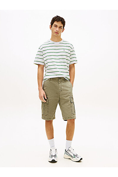Tommy Hilfiger erkek tjm otis washed cargo şort