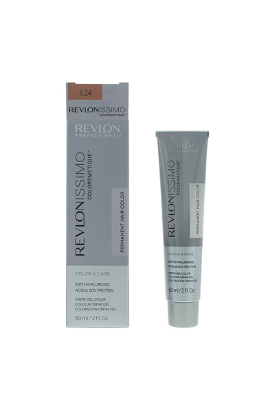 OEM Revlon, Revlonissimo Colorsmetique, Vopsea de păr permanentă, 6.24 Blond ...