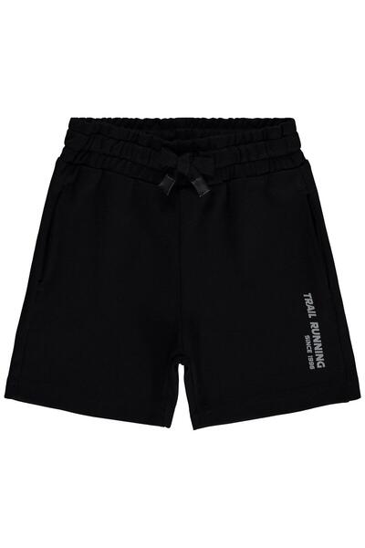 Civil Boys Traıl Runnıng Printed Capri για 10-13 ετών - Μαύρο