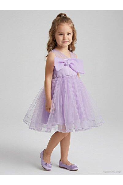 Civil Girls Rochie de seara pentru copii de 2-5 ani - Lila