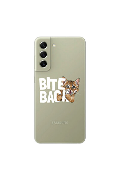 Other Samsung S22 Plus bitte back cat Transparent Silicone TPU Θήκη