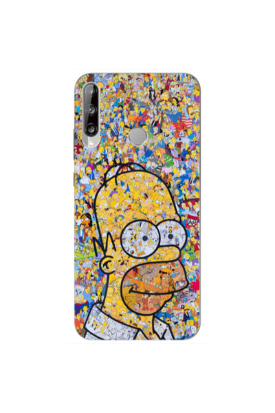 Other Huawei P40 Lite E Simpsons Transparent Silicone TPU Θήκη