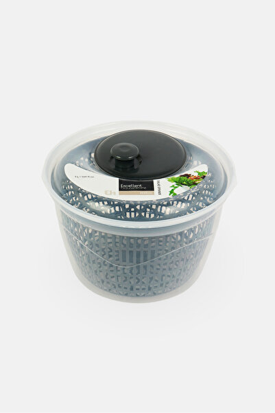 Muy Mucho Excellent Houseware Large Salad Spinner 25 cm, Beige