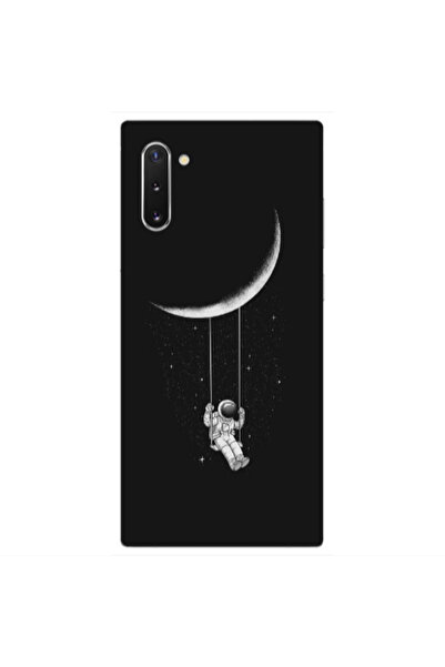 Other Samsung Note 10 Plus Swing on the moon Transparent Silicone TPU Θήκη
