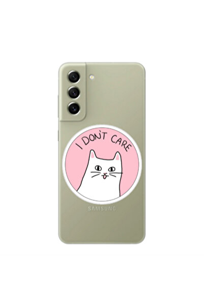 Other Samsung S22 Plus I dont Care Transparent Silicone TPU Θήκη