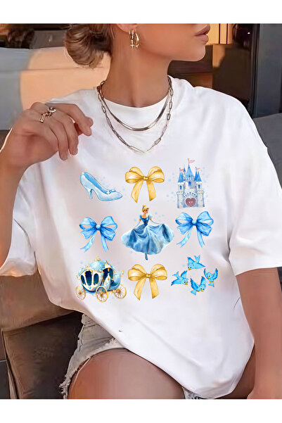 SAUDI DISNEYLAND disneyland Men and Women's 100% Cotton T-Shirt - Oversized C...