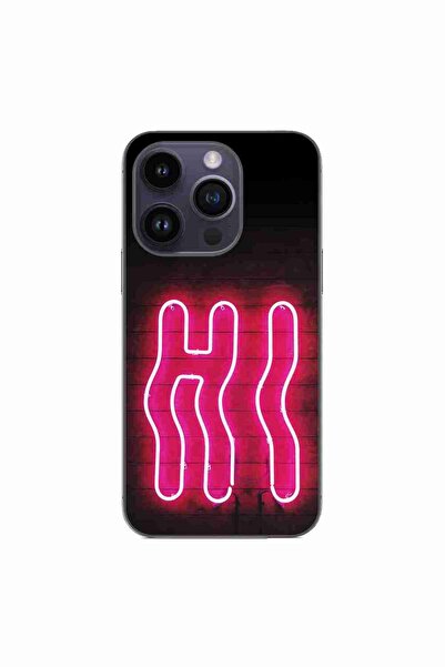 OEM Case compatible with Apple iPhone 15 Pro Silicone Gel Tpu Model Neon Hi
