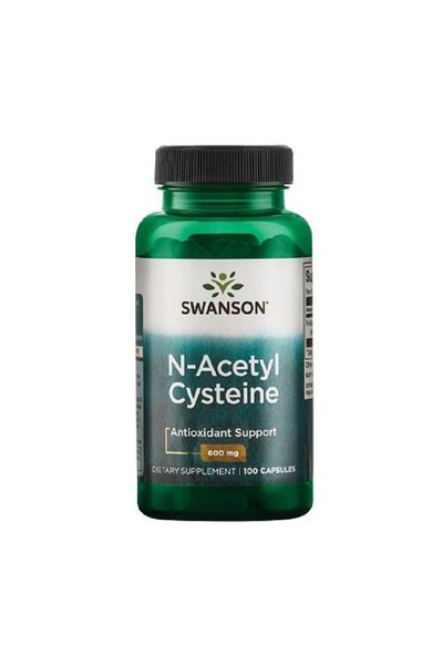 SWANSON NAC N-Acetyl Cysteine, Antioxidant Support 600 mg 100 Capsule -