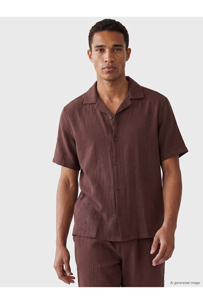 LC Waikiki Vizyon New Season Regular Fit Muslin Men's Shirt