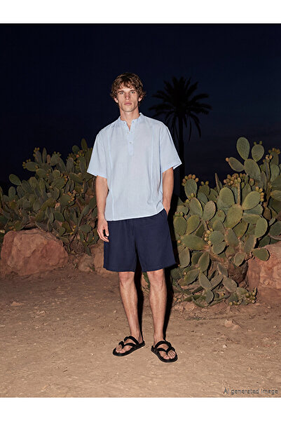 LC Waikiki Nevavm Loose Fit Men's Shorts with a Difference