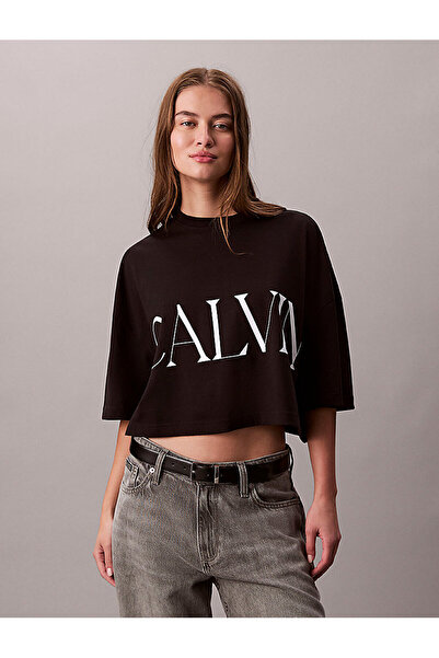 Beymen Collection Kadın CK Crop T-Shirt