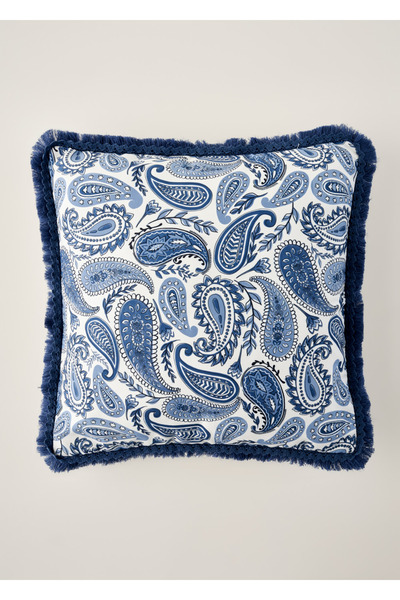 Bella Maison Plava jastučnica sa paisley uzorkom (43x43 cm)