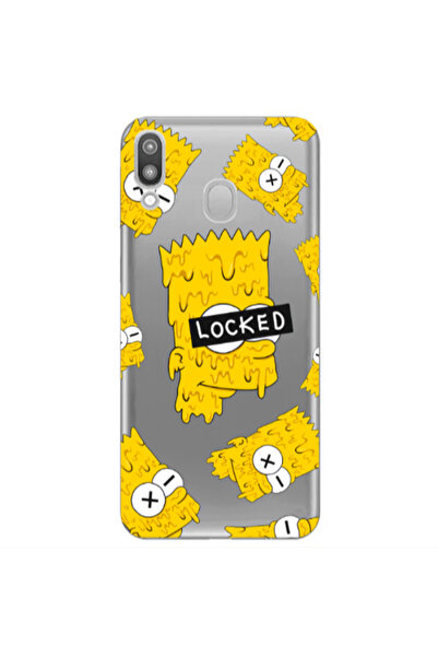 Other Samsung M20 Bart Simpson Transparent Silicone TPU Θήκη