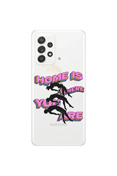 Other Samsung A53 Home Is Where Transparent Silicone TPU Θήκη