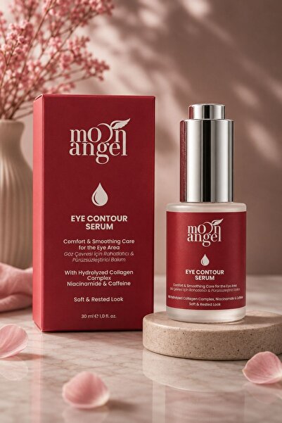 MOON ANGEL Göz Çevresi Serumu (Kolajen, Niacinamide + Kafein) Morluk ve Şişli...