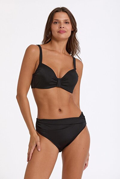 Argento Kadın Kaplı Siyah Bikini Takımı C1T0N032921
