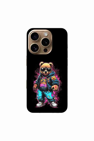 OEM Θήκη συμβατή με Apple iPhone 16 Pro, από σιλικόνη gel TPU, μοντέλο Bear C...