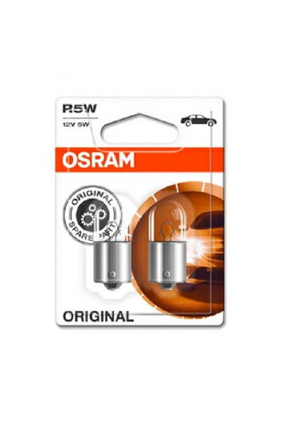 Osram Bec R5W 12V, 5W, alb, blister 2 buc.