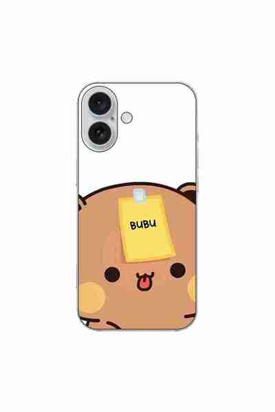 OEM Θήκη συμβατή με Apple iPhone 16, από σιλικόνη gel TPU, μοντέλο Bubu.