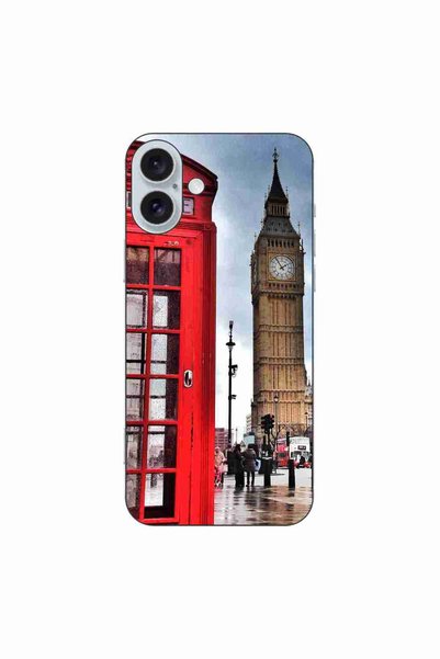 OEM Case compatible with Apple iPhone 16 Plus Silicone Gel Tpu Model London