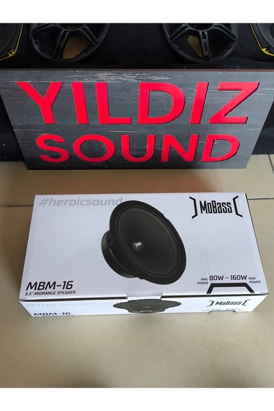 patili tasarım Mobass16 MBM-16 Cm Midrange Hoparlor Takim