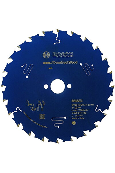 Bosch Panza fierastrau circular pentru lemn, 160 x 20 x 2 mm, 24 dinti
