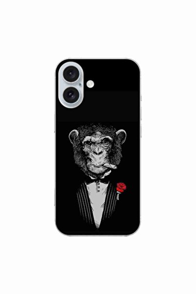 OEM Калъф, съвместим с Apple iPhone 16, силиконов гел TPU, с десен  "Цигарена...