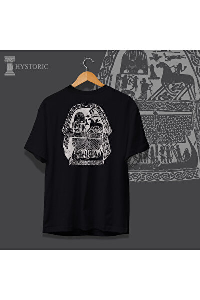Viking Mitolojisi Sırt Baskılı Oversize T-Shirt