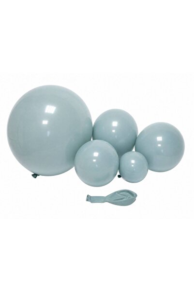 OEM Matte Balloons TX 79 Dusty Blue 10"-100/ Top Bottom Set