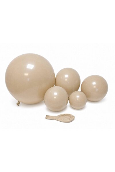OEM Matte Balloons TX 18 RETRO Nude Light 5"-100/ Top Bottom Set