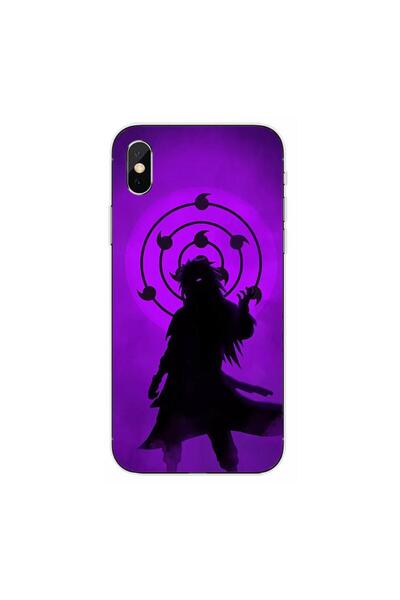 OEM Case compatible with Apple iPhone XS Silicone Gel Tpu Model Madara Rinnegan