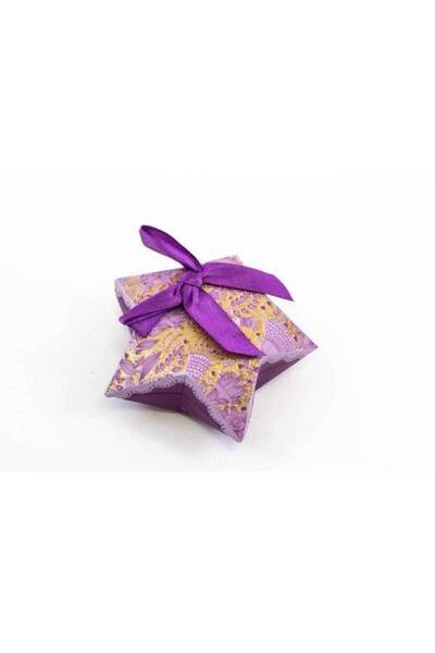 OEM Cutie Carton Pentru Marturii In Forma De Stea Mov 50/Set