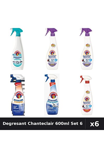 Chanteclair Set 6 Degresant Universal 600-625ml - Anti-Miros, Lavanda, Marsil...